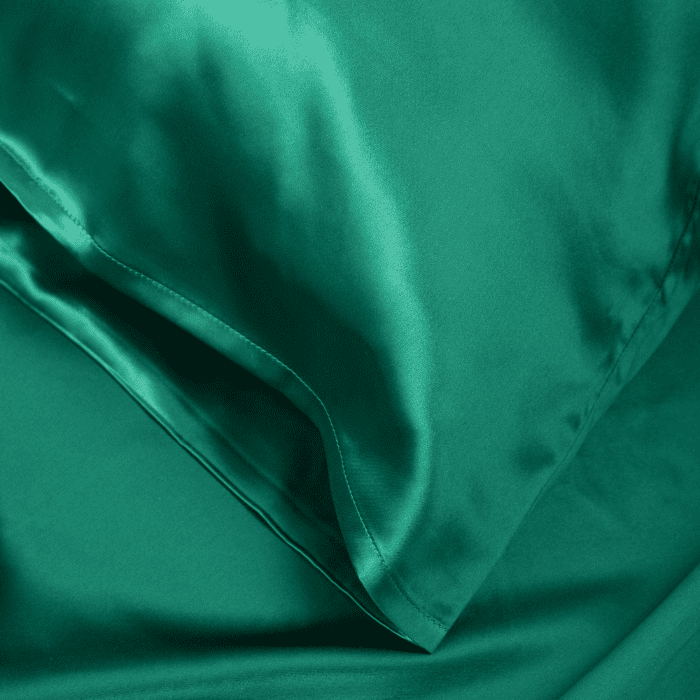 Emerald Silk Pillowcase