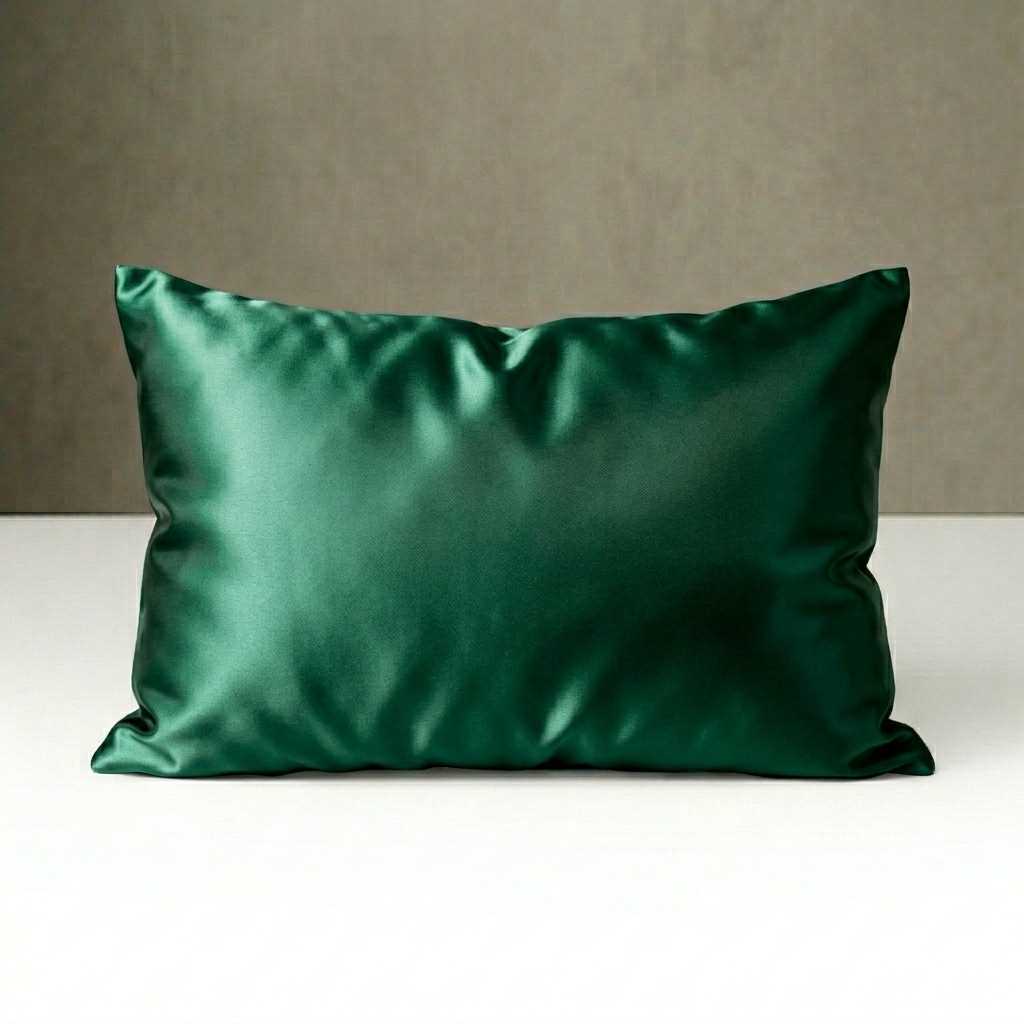 Emerald Silk Pillowcase